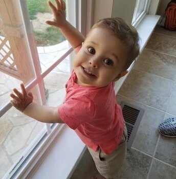 First hair cut
